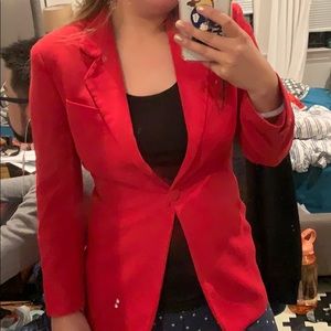 Vintage Giorgio Armani blazer in red size 36